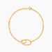 Bracelet Cameline Or Jaune - Bracelets Anneaux Entrelaces Femme | Marc Orian