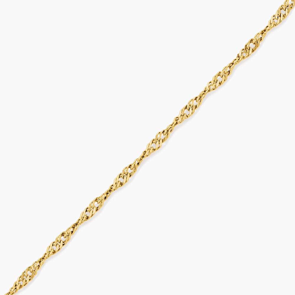 Bracelet Cinthia Acier Jaune - Bracelets mailles Femme | Marc Orian