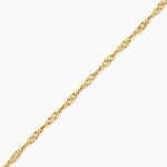 Bracelet Cinthia Acier Jaune - Bracelets mailles Femme | Marc Orian