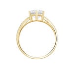 Bague Solitaire Alexendra Or Jaune Oxyde De Zirconium - Solitaires Femme | Marc Orian