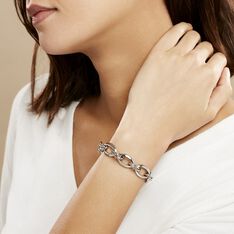 Bracelet Yupiti Acier Blanc - Bracelets chaînes Femme | Marc Orian