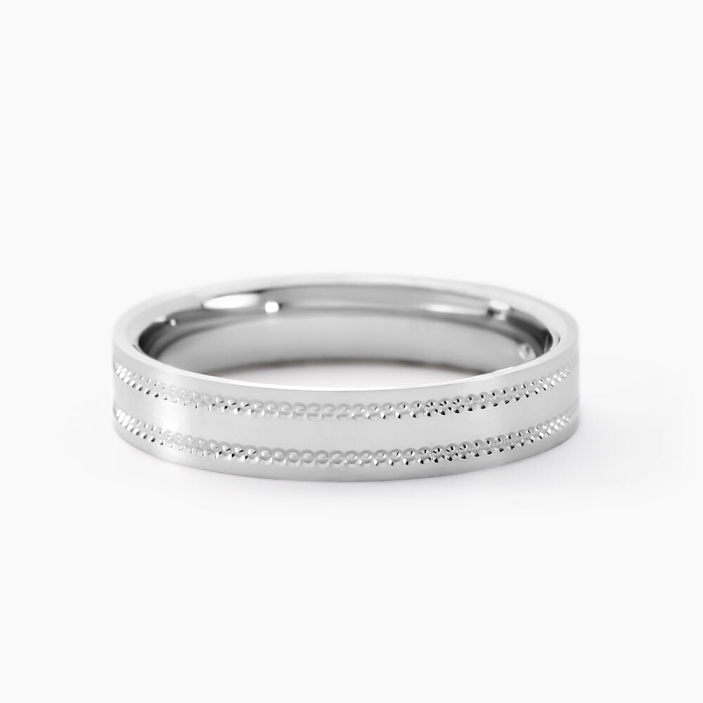 Alliance Apollon Or Blanc - Alliances duo Unisex | Marc Orian