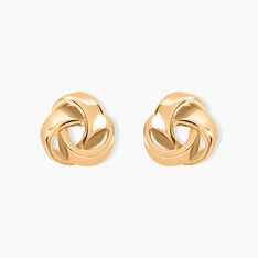 Boucles D'oreilles Puces Marcelina Plaqué Or Jaune - Clous d'oreilles Femme | Marc Orian