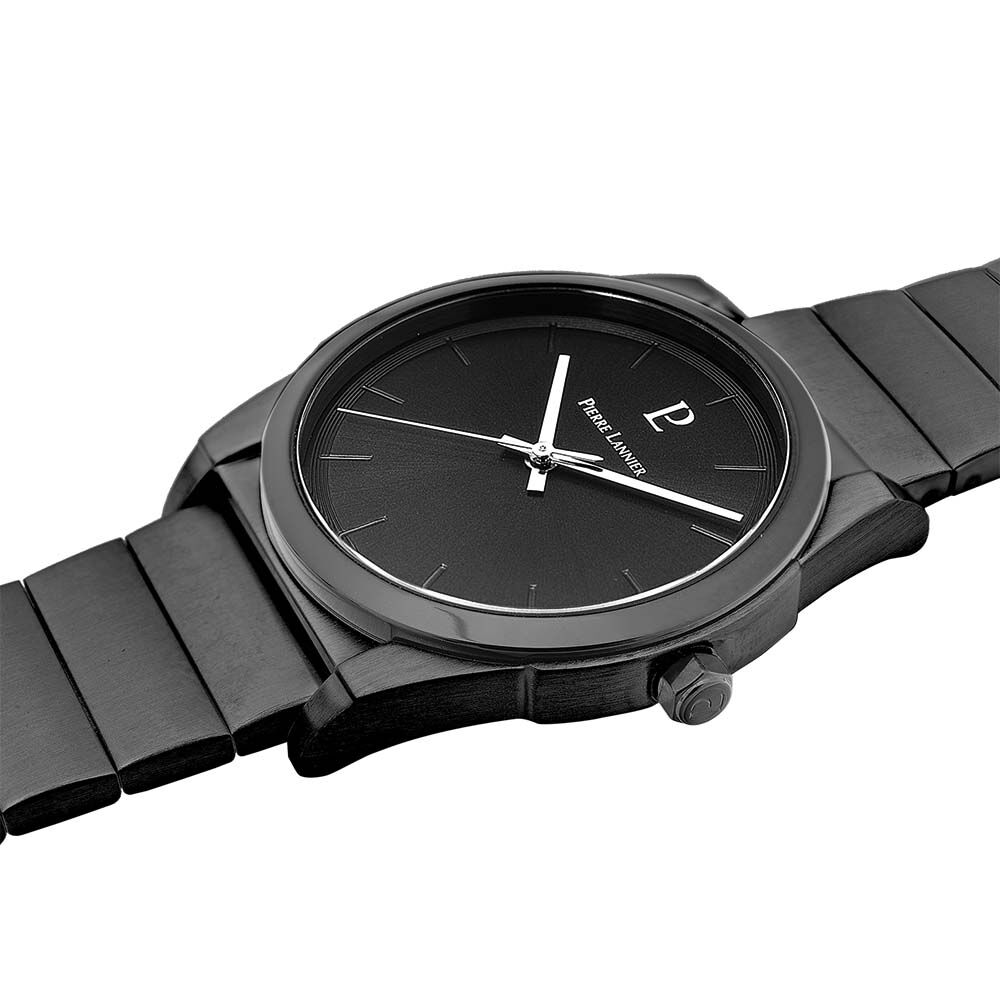 Montre Pierre Lannier Candide Noir - Montres classiques Homme | Marc Orian