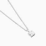Collier Aphrodite Or Blanc Diamant Synthetique - Colliers avec pierres Femme | Marc Orian