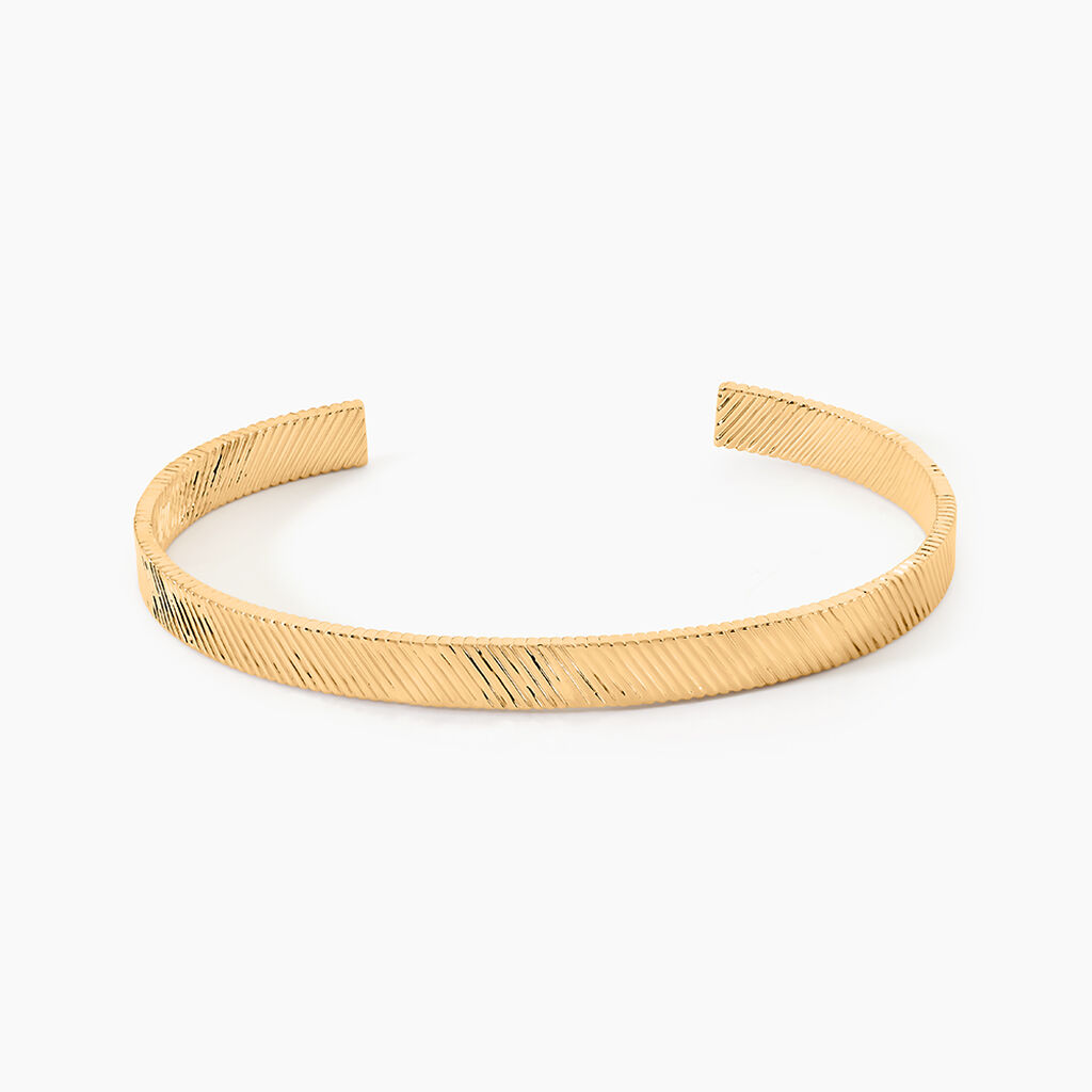 Bracelet Jonc Adelaide Plaqu&eacute; Or Jaune - Bracelets joncs Femme | Marc Orian