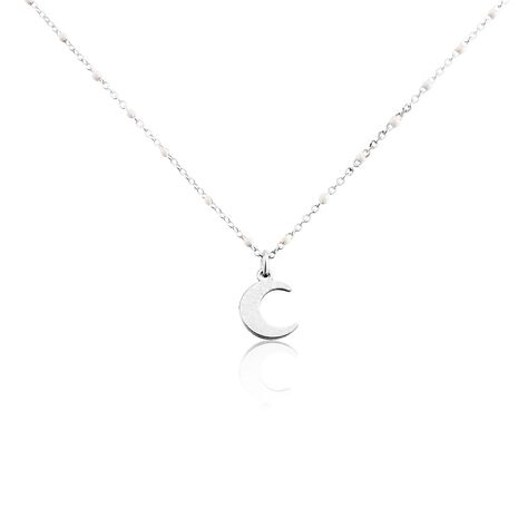 Collier Molly Argent Blanc - Colliers ras du cou Femme | Marc Orian