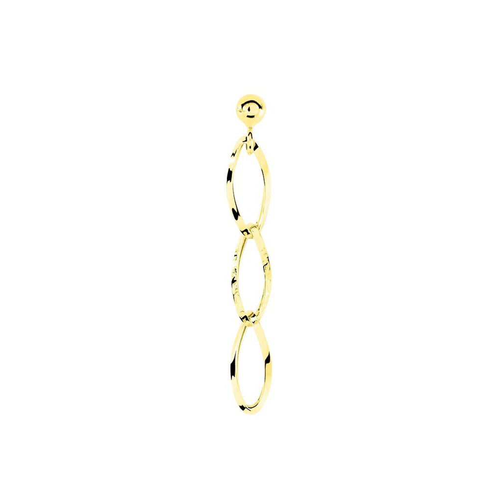 Boucles D'oreilles Pendantes Lianetta Or Jaune - Pendantes Femme | Marc Orian