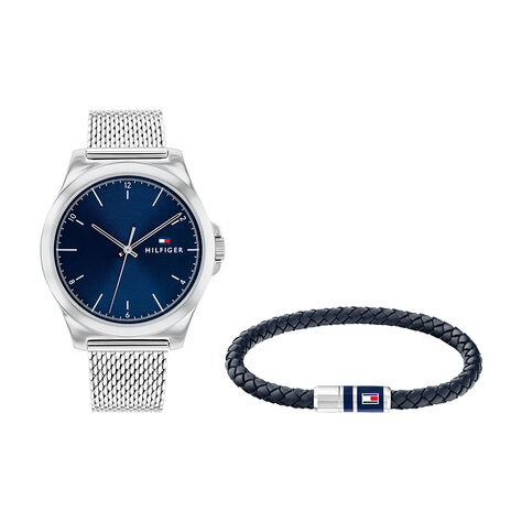 Coffret De Montre Tommy Hilfiger Norris Bleu - Montres étanches Homme | Marc Orian