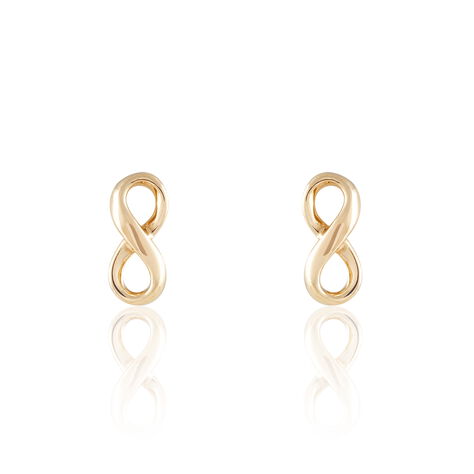 Boucles D'oreilles Puces Ajna Plaqué Or Jaune - Clous d'oreilles Femme | Marc Orian