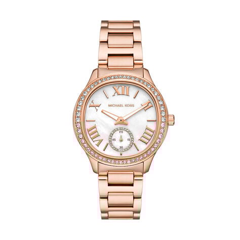 Montre Michael Kors Sage Nacre Blanche - Montres étanches Femme | Marc Orian