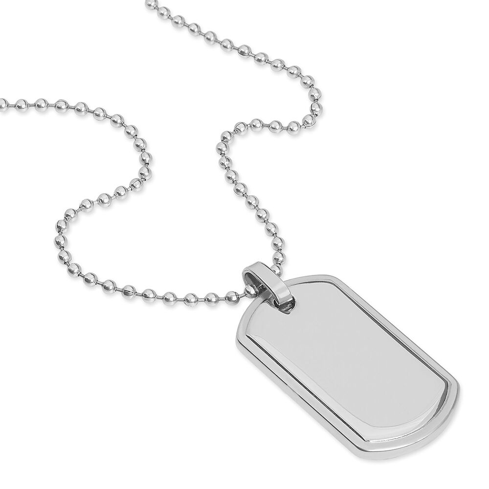 Collier Eutrope Acier Blanc - Colliers Homme | Marc Orian