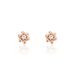 Boucles D'oreilles Puces Argent Rose Buddy Oxydes De Zirconium - Puces Femme | Marc Orian