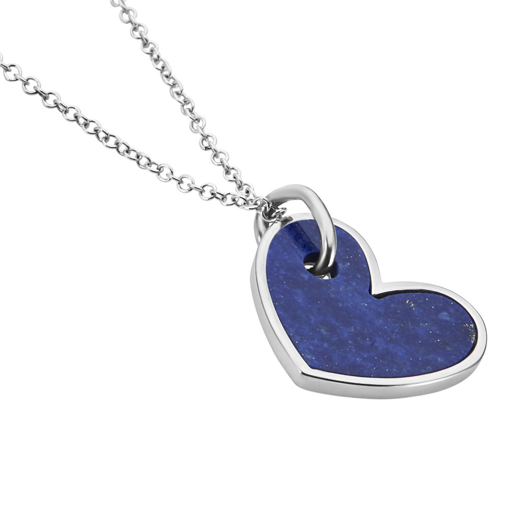 Collier Charla Argent Blanc Lapis Lazuli - Colliers avec pierres Femme | Marc Orian