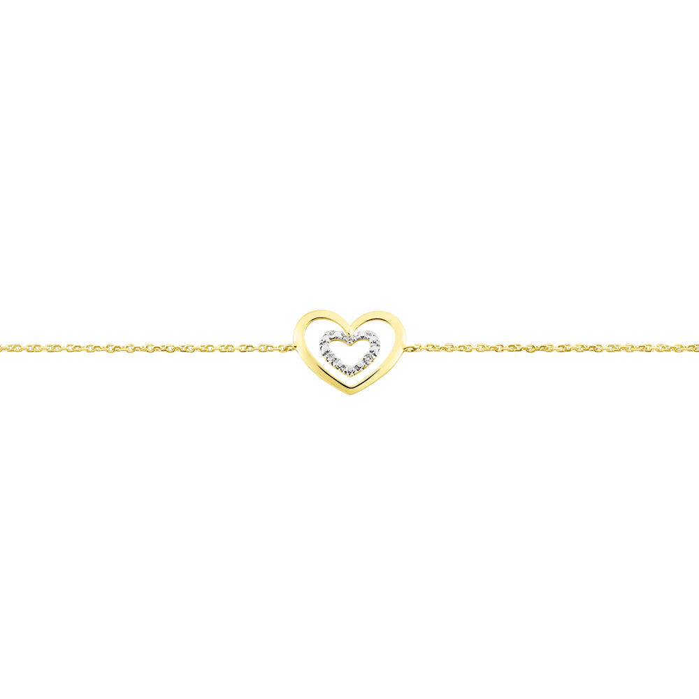 Bracelet Or Jaune Juliame Diamants - Bracelets chaînes Femme | Marc Orian