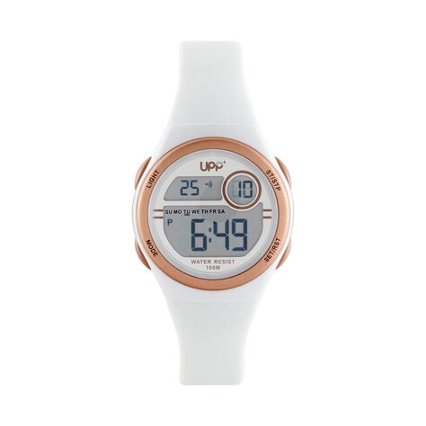 Montre Upp Digi Loop Blanc - Montres &eacute;tanches Enfant | Marc Orian
