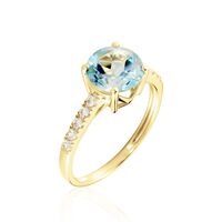 Bague Or Jaune Terese Topaze