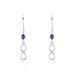 Boucles D'oreilles Pendantes Argent Mojdeh Lapis Lazuli - Pendantes Femme | Marc Orian