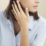 Bracelet Jayna Maille Palmier Or Jaune - Bracelets mailles Femme | Marc Orian