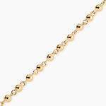 Bracelet Diona Maille Boule Or Jaune - Bracelets mailles Femme | Marc Orian