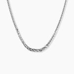 Collier Jany Danilo Maille Palmier Or Blanc - Chaines Femme | Marc Orian