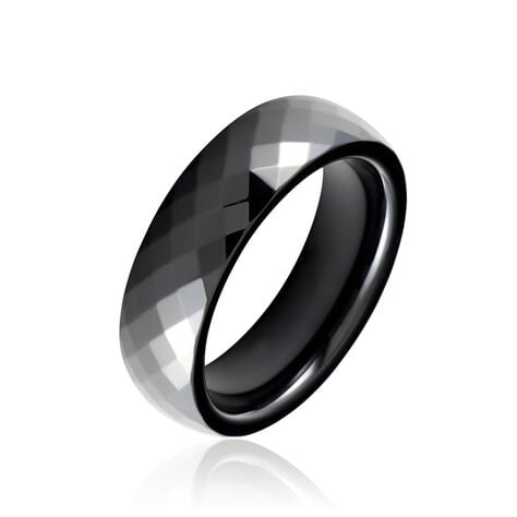 Bague Marichka Ceramique Noir Céramique - Bagues avec pierre Femme | Marc Orian