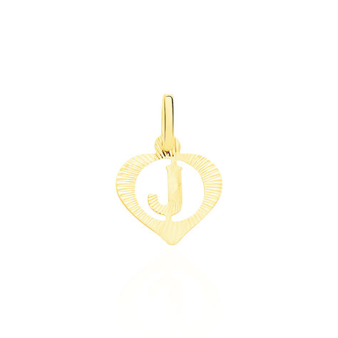 Pendentif Eudocie Coeur Lettre Or Jaune - Pendentifs Famille | Marc Orian