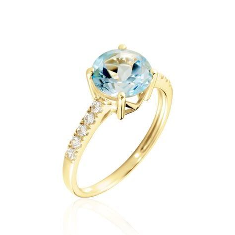 Bague Or Jaune Terese Topaze - Bagues pierres fines Femme | Marc Orian