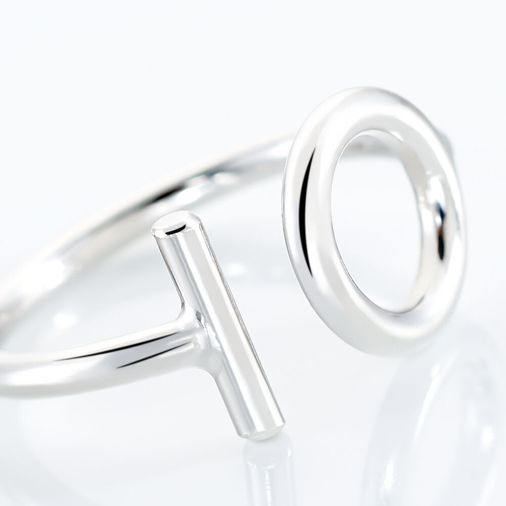 Bague Marie capucine Argent Blanc