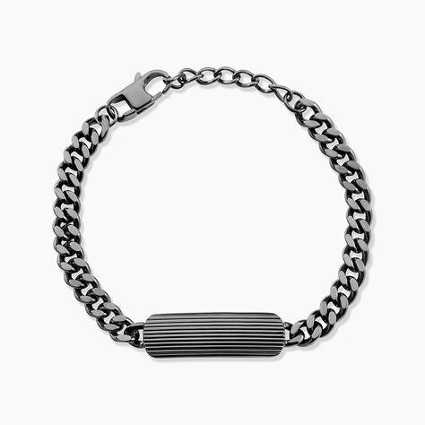 Bracelet Stig Acier Gris - Bracelets cha&icirc;nes Homme | Marc Orian