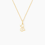 Pendentif Egee Chat Or Jaune - Pendentifs Famille | Marc Orian