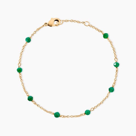 Bracelet Calliope Plaqu&eacute; Or Dor&eacute; Agate - Bracelets fantaisie Femme | Marc Orian