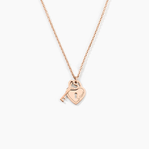 acheter pas cher collier fantaisie sautoir argenté rose filigrane
