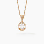 Collier Brigita Plaqu&eacute; Or Jaune Oxyde De Zirconium - Colliers avec pierres Femme | Marc Orian