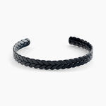 Bracelet Jonc Jourdan Guilherme Acier Noir - Bracelets joncs Homme | Marc Orian