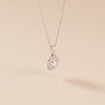 Collier Transmission Or Blanc Diamant - Colliers avec pierres Femme | Marc Orian