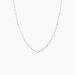 Collier Flawless Argent Blanc Perle De Culture - Colliers avec pierres Femme | Marc Orian