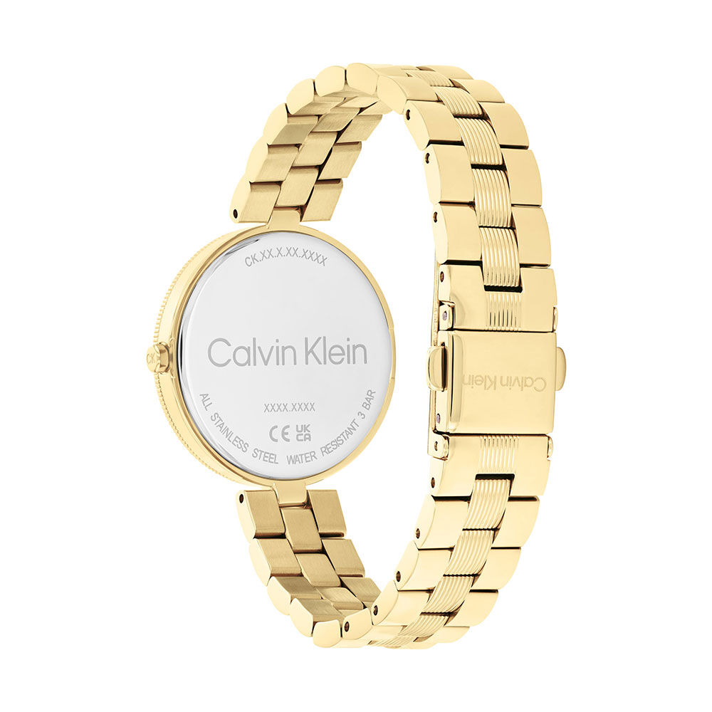 Montre Calvin Klein Gleam Dor&eacute; - Montres &eacute;tanches Femme | Marc Orian