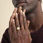 Chevali&egrave;re Daniel Plaqu&eacute; Or Jaune - Bijoux personnalis&eacute;s Homme | Marc Orian