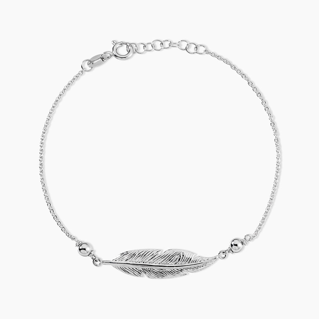 Bracelet Aliza Argent Blanc - Bracelets fantaisie Femme | Marc Orian