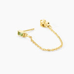 Boucles D'Oreilles Pendantes Poem Argent Jaune P&eacute;ridot - Pendantes Femme | Marc Orian