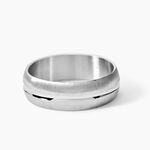 Alliance Argent Blanc Marius - Alliances Homme | Marc Orian