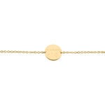 Bracelet Plaqu&eacute; Or Nichol - Bracelets Medailles Femme | Marc Orian