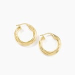 Cr&eacute;oles Yori Or Jaune - Cr&eacute;oles Femme | Marc Orian