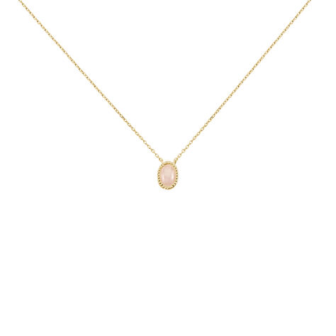 Collier Plaqué Or Jaune Phileas Quartz - Colliers avec pierres Femme | Marc Orian