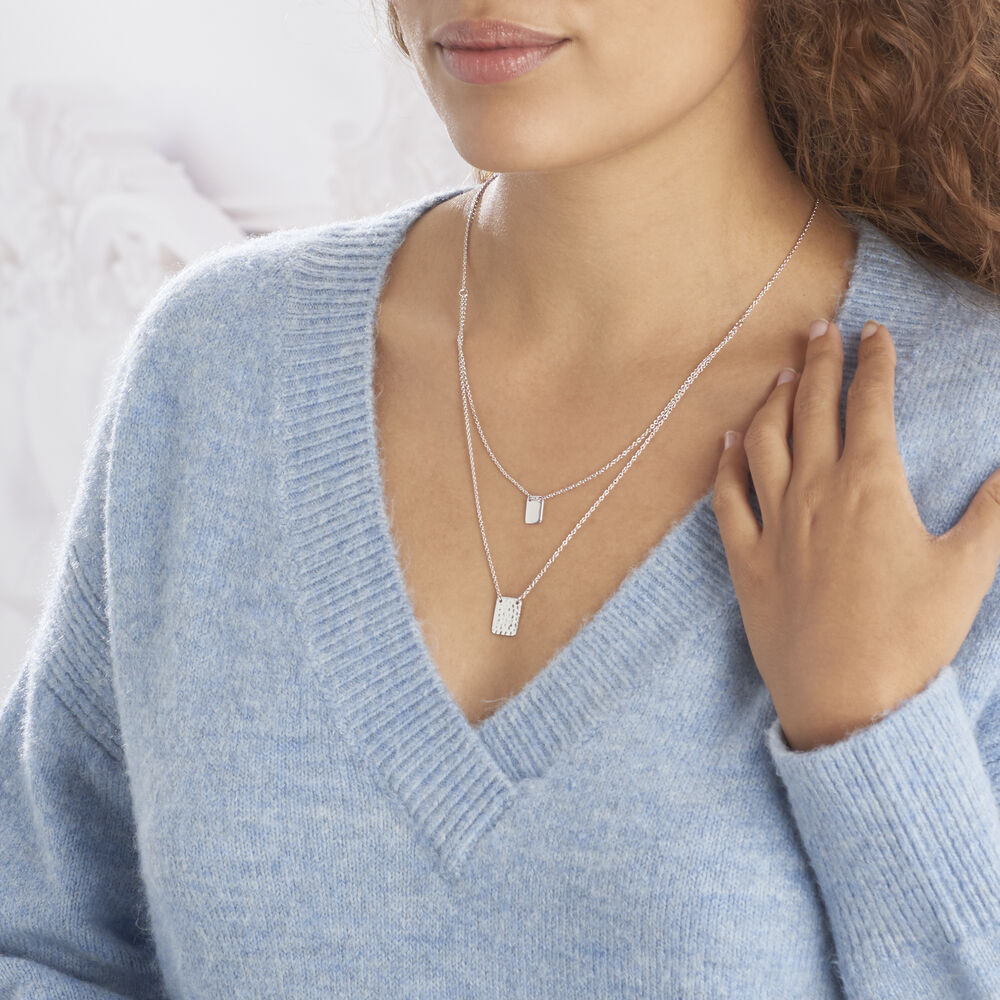 Collier Devine Argent Blanc - Colliers Femme | Marc Orian