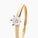 Bague Solitaire Samantha Or Jaune Diamant - Solitaires Femme | Marc Orian