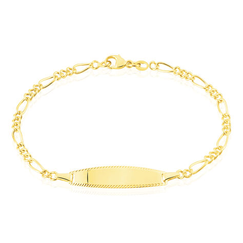 Bracelet Identit&eacute; Bartolomee Or Jaune - Gourmettes Enfant | Marc Orian