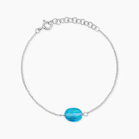 Bracelet Franz Argent Blanc Cristaux De Swarovski