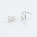 Boucles D'oreilles Puces Roma Argent Blanc Oxyde De Zirconium - Puces Femme | Marc Orian